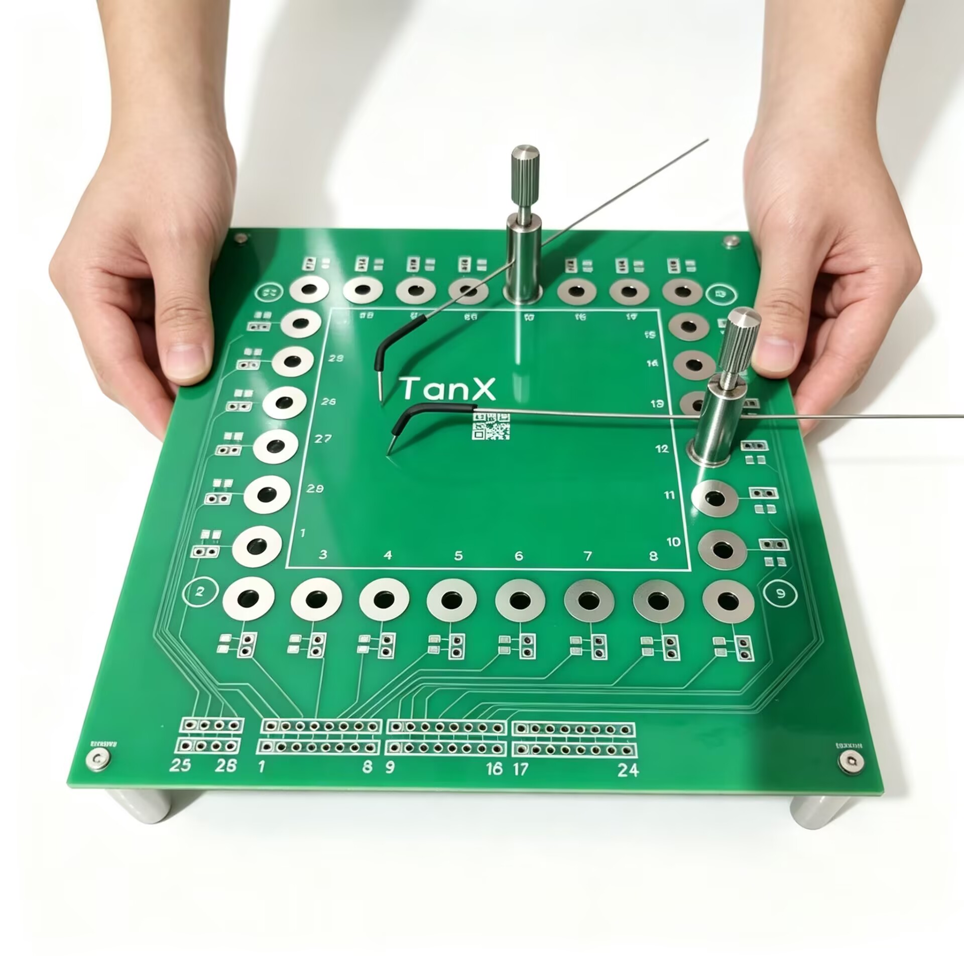 PCBテストプローブキット スパイダーボードデザイン 金メッ - Electronics Repair In Usa のレビューと価格